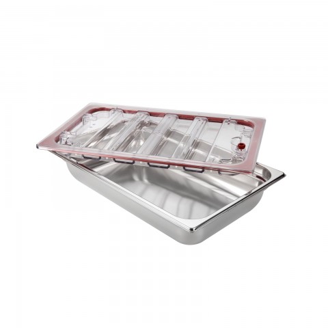 BrickVac Polycarbonate Cover 1/1 GN by 100% Chef, 1 unit