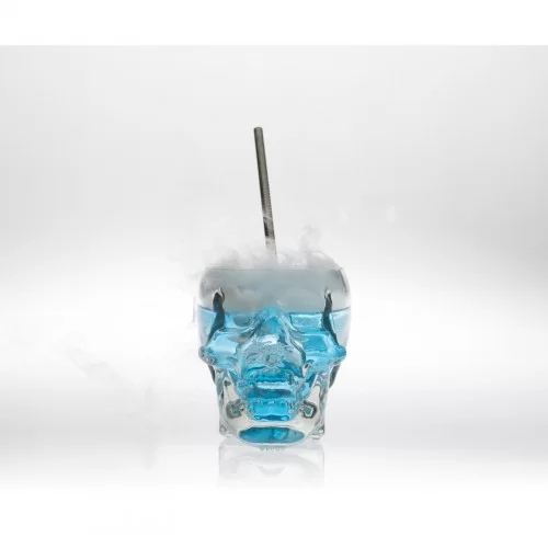 Skull Glass, 300ml, 12x9x9cm by 100% Chef, 6pk Skull Glass, 300ml, 12x9x9cm by 100% Chef, 6pk