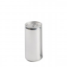 Slim Aluminium Can (200ml) with Lid by 100% Chef, 75pk