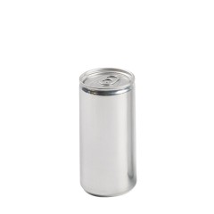 Slim Aluminium Can (200ml) with Lid by 100% Chef, 75pk