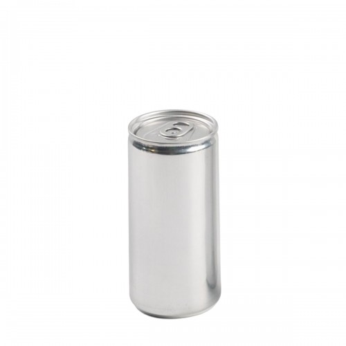 Slim Aluminium Can (200ml) with Lid by 100% Chef, 75pk
