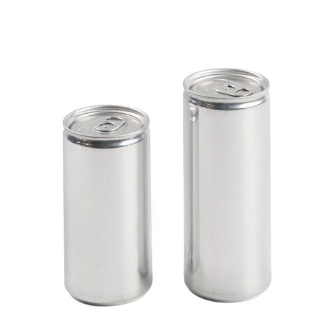 Slim Aluminium Can (200ml) with Lid by 100% Chef, 75pk