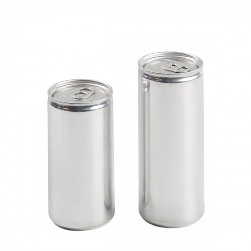 Slim Aluminium Can (200ml) with Lid by 100% Chef, 75pk