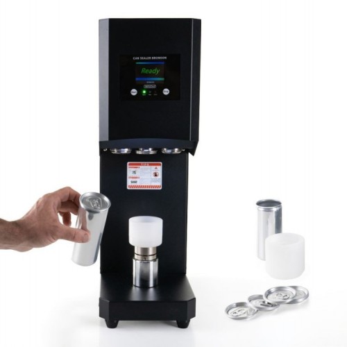 Bronson Automatic Can Sealer for Slim Cans by 100% Chef, 1 unit