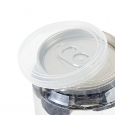 Clear Covers for Soda Cans, 100pk