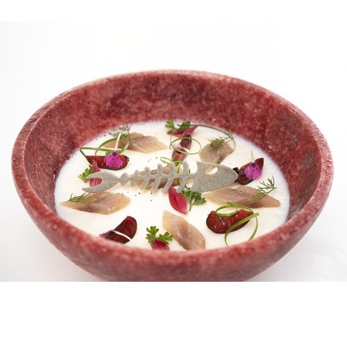 Sardine Skeleton Silicone Tuile Mould by 100% Chef, 1 unit