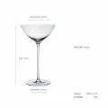 Moner Punch, Cocktail Glass, 140 ml by 100% Chef, 4pk