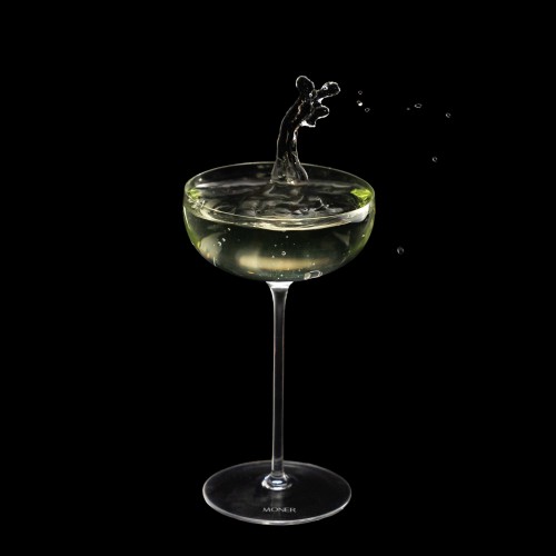 Moner Coupe Cocktail Glass 186 ml - Set of 4 by 100% Chef, 4pk