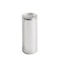 Slim Aluminium Can with Lid, 250ml  by 100% Chef, 70pk