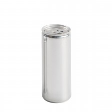 Slim Aluminium Can with Lid, 250ml  by 100% Chef, 70pk