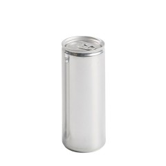 Slim Aluminium Can with Lid, 250ml  by 100% Chef, 70pk