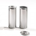 Slim Aluminium Can with Lid, 250ml  by 100% Chef, 70pk
