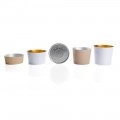 Automatic Bowl Sealer - Ø126 mm, White - For Takeaway by 100% Chef, 1 unit