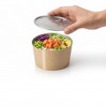Automatic Bowl Sealer - Ø126 mm, Black - For Takeaway by 100% Chef, 1 unit