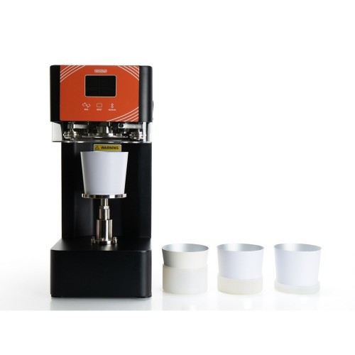 Automatic Bowl Sealer - Ø126 mm, Black - For Takeaway by 100% Chef, 1 unit