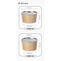 Automatic Bowl Sealer - Ø 153 mm, White - For Takeaway by 100% Chef, 1 unit