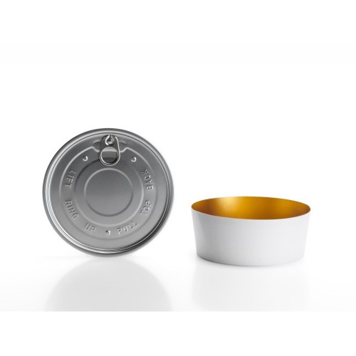 Bowls with Lids (Hot Food) - White, 510 ml, for use with Bowl Sealer Ø126, Pack of 250 by 100% Chef, 1 unit