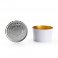 Bowls with Lids (Cold Food) - White, 750 ml, for use with Bowl Sealer Ø126, Pack of 250 by 100% Chef, 1 unit