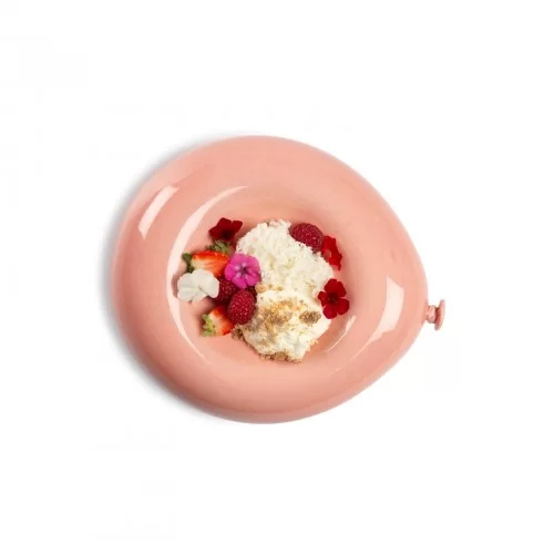 Globus Plate (Porcelain), 500ml, 23 x 20 x 7cm by 100% Chef, 1 Unit Globus Plate (Porcelain), 500ml, 23 x 20 x 7cm by 100% Chef, 1 Unit