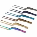 Gold Titanium Sushi Tongs, 200mm by 100% Chef, 1 unit Gold Titanium Sushi Tongs, 200mm by 100% Chef, 1 unit