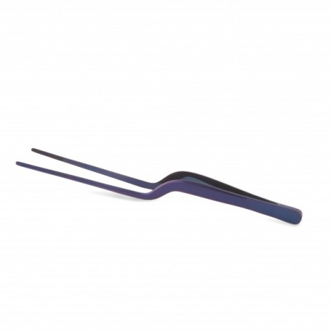 Purple Titanium Sushi Tongs, 200mm by 100% Chef, 1 unit