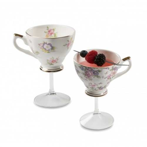 Victorian Cocktail Cup, 200ml (2pk) by 100% Chef, 2 pk