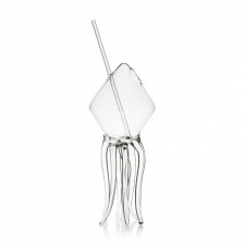 Squid Glass with Straw, 280 ml by 100% Chef, 1 Unit
