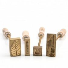 Customised Branding Iron, 3x3cm by 100% Chef, 1 Unit