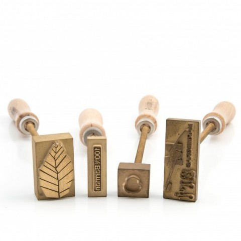 Customised Branding Iron, 3x3cm by 100% Chef, 1 Unit