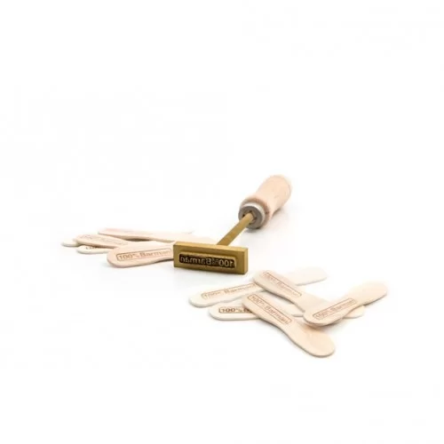 Customised Branding Iron, 3x3cm by 100% Chef, 1 Unit Customised Branding Iron, 3x3cm by 100% Chef, 1 Unit