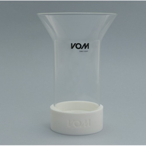 VOM Cloud Glass - Borosilicate, dia 9cm - dia 15cm x 20cm, 1 unit0