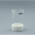 VOM Square Glass, Borosilicate, base 8-9cm x 15 cm, 1 unit0
