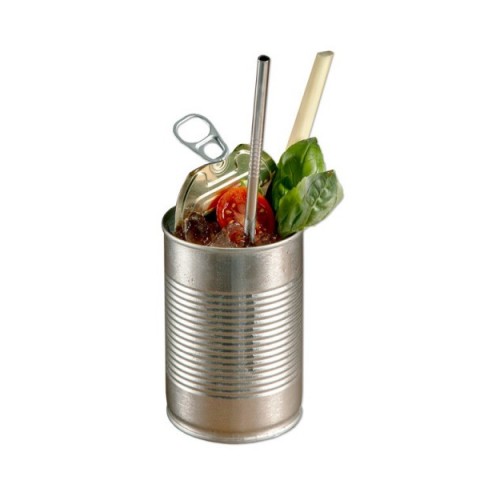 Popeye Tin Can with Lid by 100% Chef, 36pk