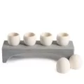 Porcelain Eggs - White by 100% Chef, 6pk Porcelain Eggs - White by 100% Chef, 6pk