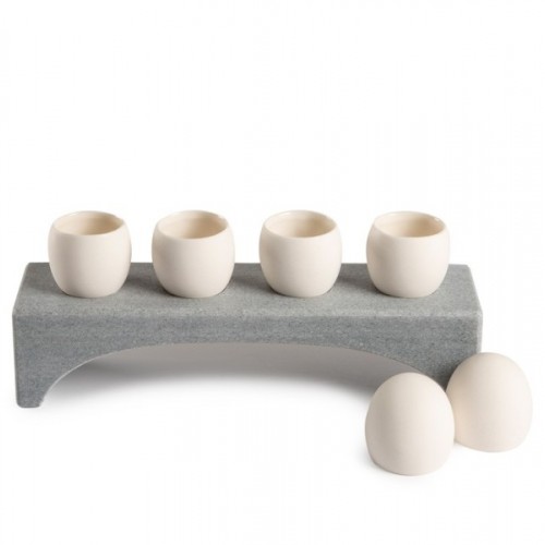 Porcelain Eggs - White by 100% Chef, 6pk