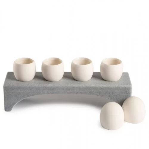 Porcelain Eggs - White by 100% Chef, 6pk Porcelain Eggs - White by 100% Chef, 6pk