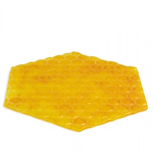 Honeycomb Plate - Glass (24 x 21 x 0.5 cm) by 100% Chef, 1 unit