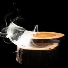 Trunk Curruncho, Wood, dia22cm x h11cm by 100% Chef, 1 unit