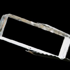Alinia A1 Collins Moulds with Tray, 3.8x3.8x10.2cm by 100% Chef, 18pk
