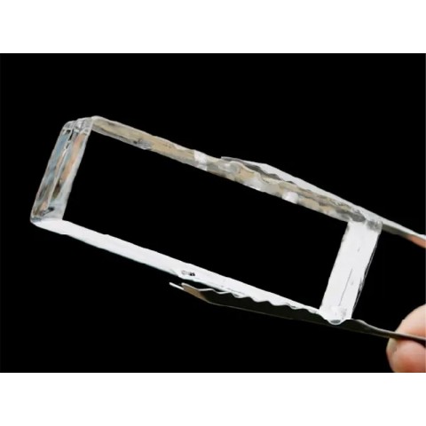 Alinia A1 Collins Moulds with Tray, 3.8x3.8x10.2cm by 100% Chef, 24pk