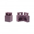 Alinia A1 Diamond Ice Moulds with Stainless-Steel Tray, Ø 6 cm X 5.5 cm by 100% Chef, 30pk