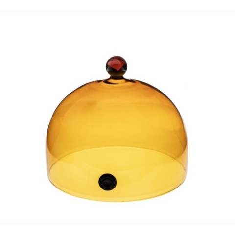 Amber Cloche dia 18cm, Borosilicate Glass by 100% Chef, 1 unit Amber Cloche dia 18cm, Borosilicate Glass by 100% Chef, 1 unit