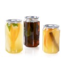 Soda Cans (250ml PET Plastic) by 100% Chef, 100pk