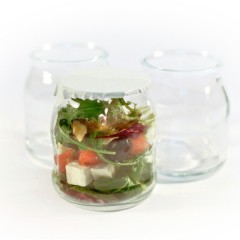 Glass Yoghurt Pots - 400ml by 100% Chef, 50pk Glass Yoghurt Pots - 400ml by 100% Chef, 50pk