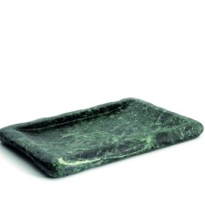 Compagne Green Marble Plate, 18x26x2cm by 100% Chef, 1 unit