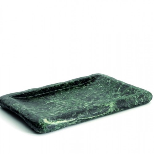 Compagne Green Marble Plate, 18x26x2cm by 100% Chef, 1 unit