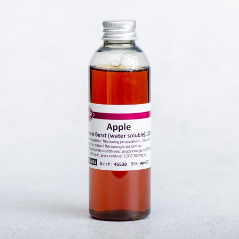 Apple Flavour Burst (water soluble), 100ml