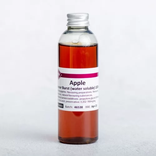 Apple Flavour Burst (water soluble), 100ml Apple Flavour Burst (water soluble), 100ml