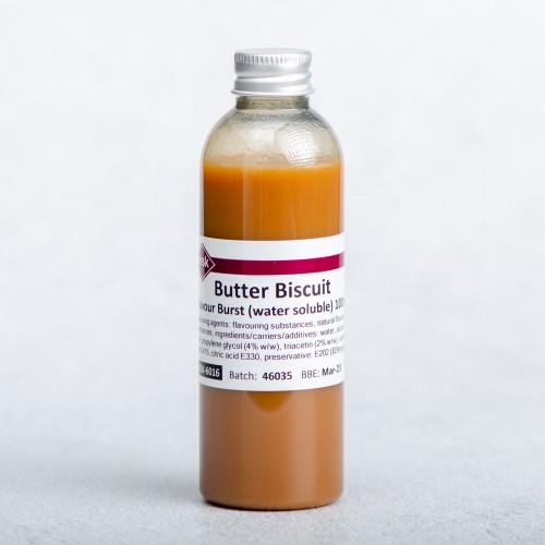 Butter Biscuit Flavour Burst (water soluble), 100ml