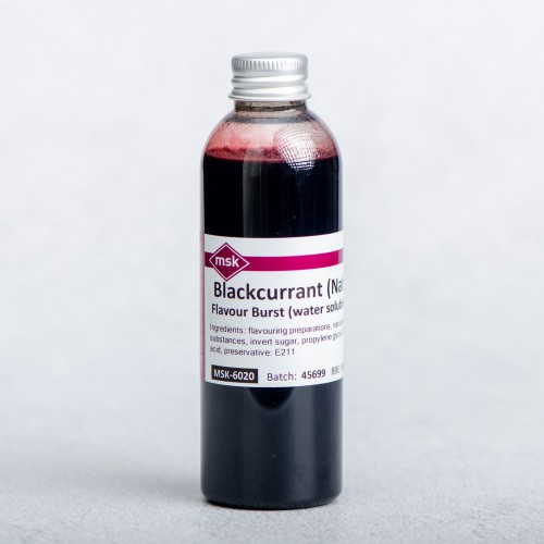 Blackcurrant (Natural) Flavour Burst (water soluble), 100ml